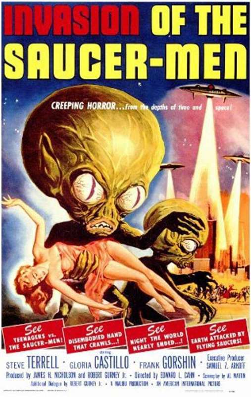 فيلم Invasion of the Saucer Men 1957 مترجم