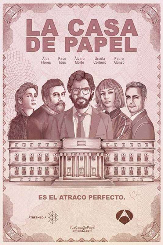 مسلسل La casa de papel الموسم الاول حلقة 1