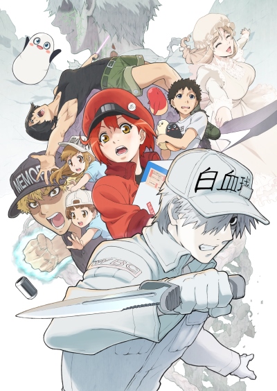 انمي Hataraku Saibou 2nd Season حلقة 1 مترجمة