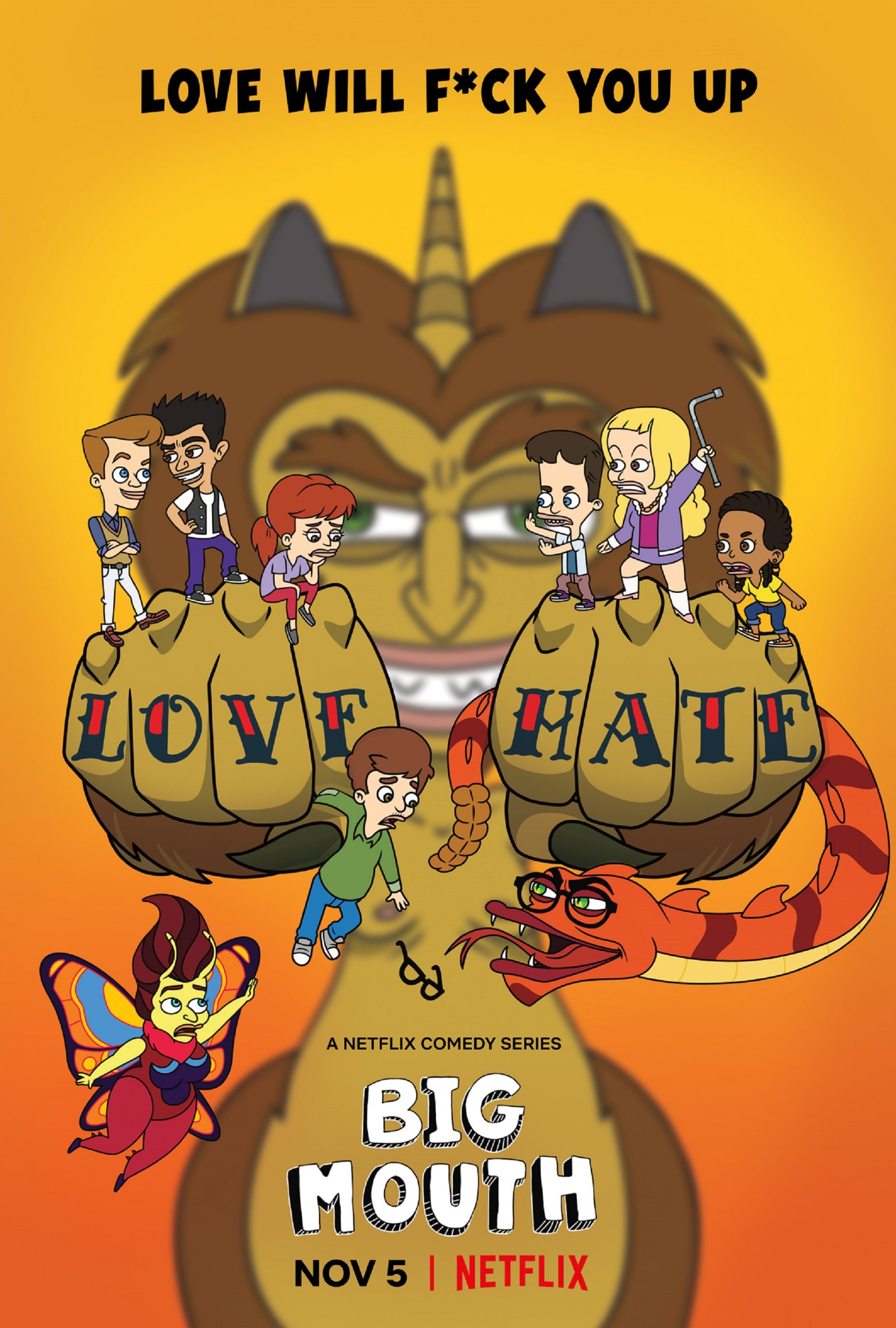 انمي Big Mouth الموسم الخامس حلقة 4 مترجمة