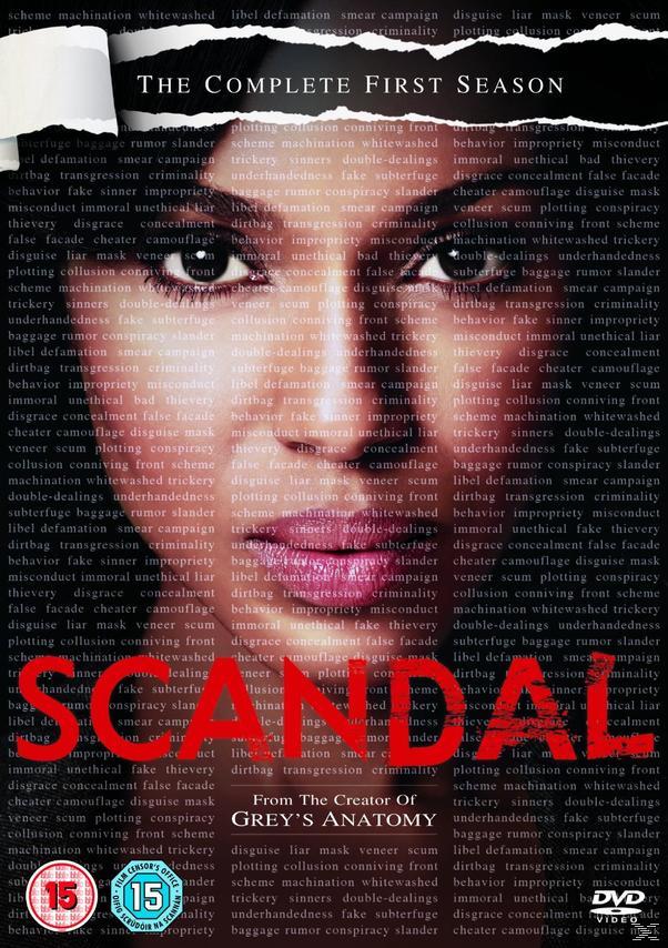 مسلسل Scandal الموسم الاول حلقة 1