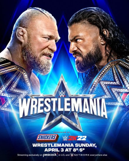 عرض رسلمينيا WWE WrestleMania 38 Night 1 2022 مترجم