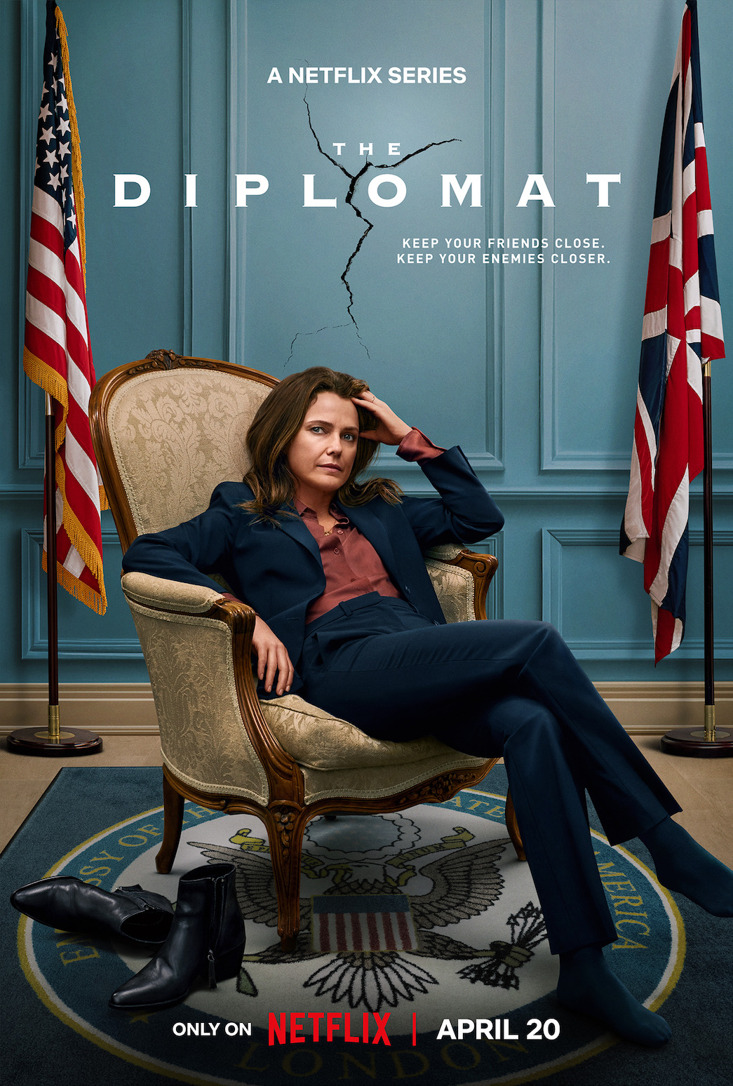 مسلسل The Diplomat الموسم الاول حلقة 1