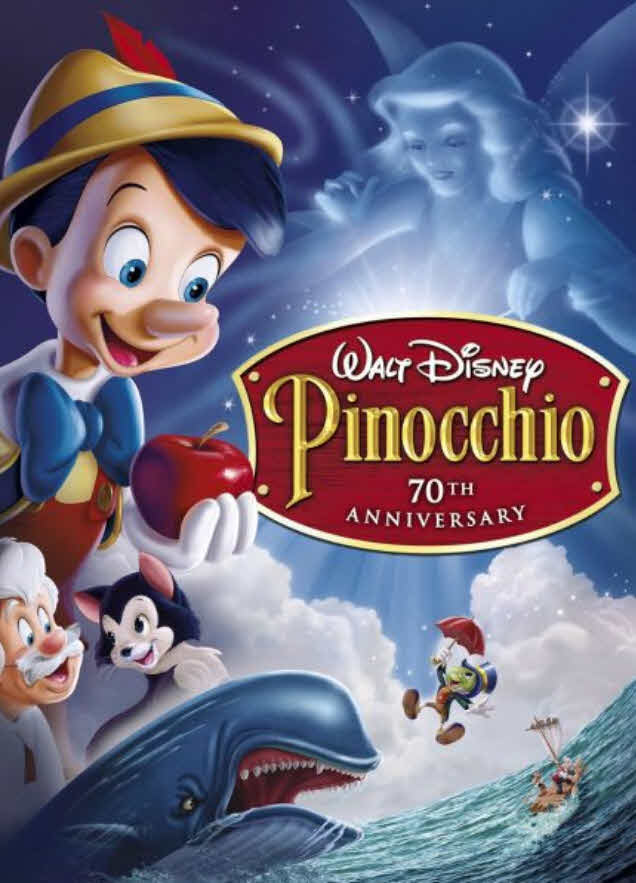 فيلم Pinocchio 1940 مدبلج