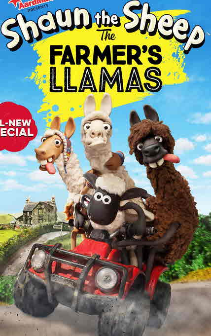 الفيلم الصامت Shaun the Sheep: The Farmer’s Llamas 2015