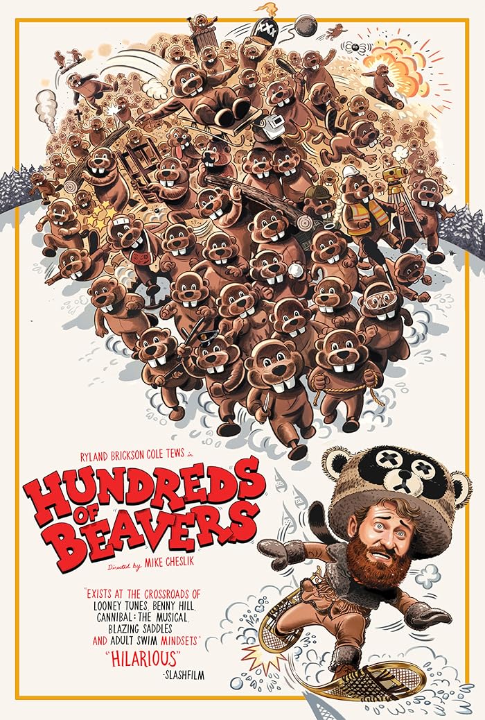 فيلم Hundreds of Beavers 2022 مترجم