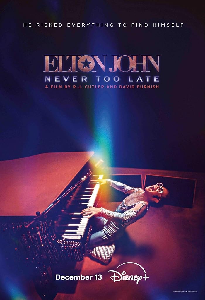 فيلم Elton John: Never Too Late 2024 مترجم